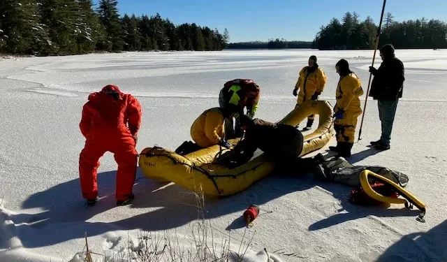 Milford Man Drowns After Falling Through Ice on Quakish Lake